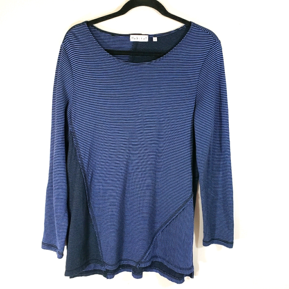 HABITAT contrast stripe color block super soft top